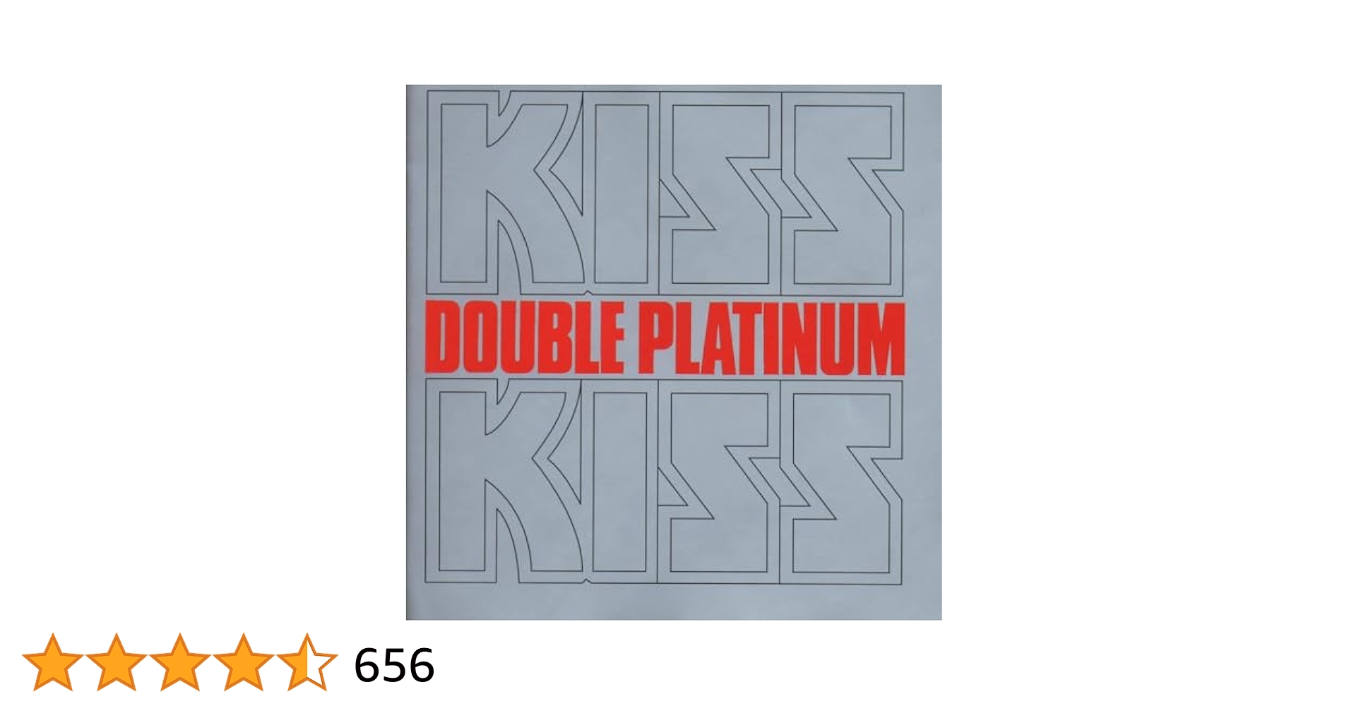 キッス　KISS DOUBLE PLATINUM 12インチ2枚組 Kiss – Double Platinum | Releases | Discogs