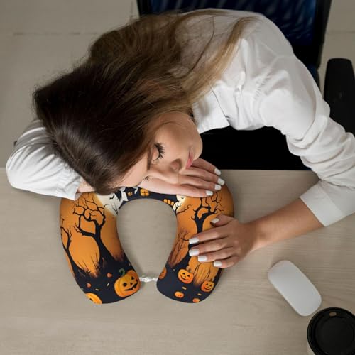 Almohada de viaje de espuma viscoelástica talla única miniatura 7