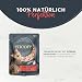 Encore 100% natürliches Premium Nassfutter für Katzen mit saftigem Thunfisch und Pazifikkrabben in Brühe - Packung mit 16 x 70g Beuteln