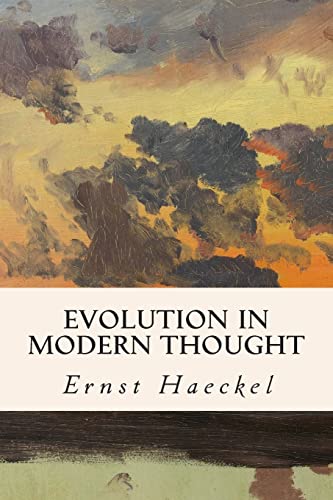 Evolution in Modern Thought 150889440X Book Cover