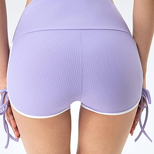 Miniatura 5 de RICHTRUE Pantalones cortos de yoga estéticos para mujer, pantalones cortos de entrenamiento estéticos para mujer