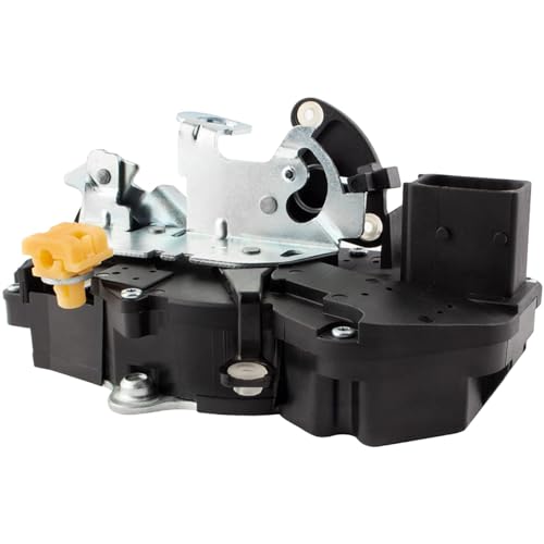 Image of Door Latch Lock Actuator Front Left Driver Side Assembly Fit for Chevy Silverado Tahoe Suburban Avalanche for GMC Sierra Yukon for Cadillac Escalade Door Lock 2007 2008 2009 Replace# 931-303