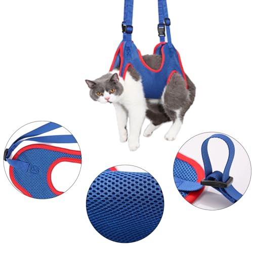 BWLEANSY Pet Hammock for Dogs Breathable & Lightweight Mesh, Various Sizes, Comfortable Support, Easy Installation - Image 3