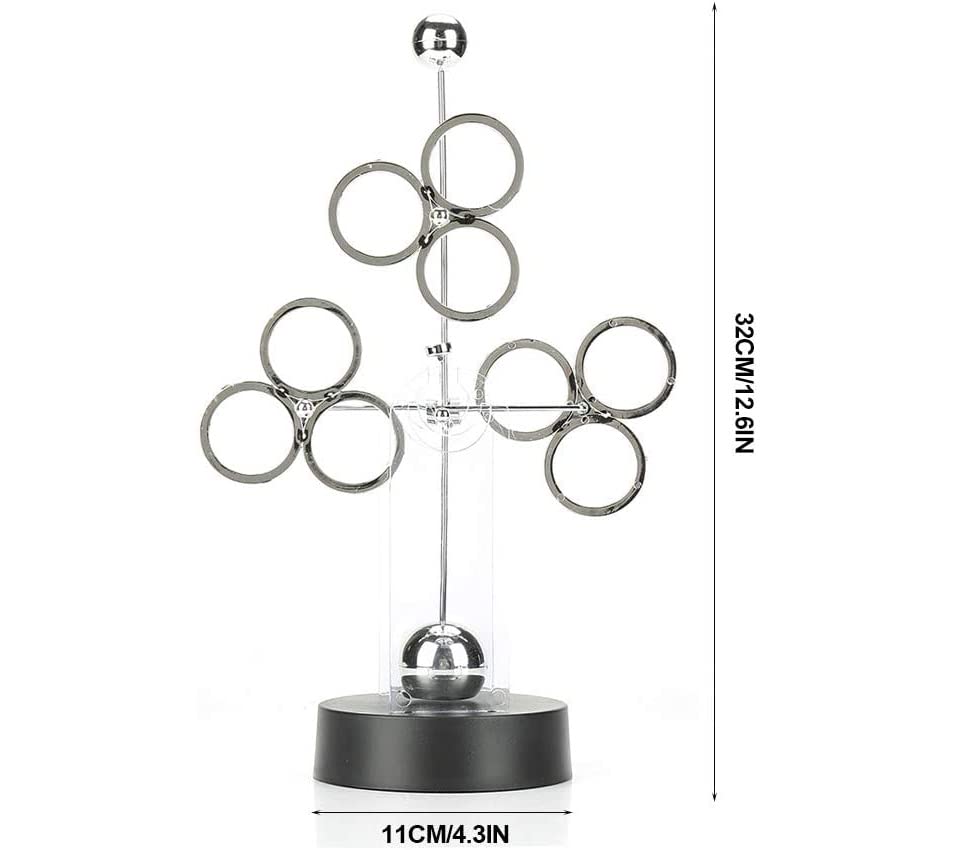 Image of AUGEN Balancing Pendulum Durable Metal Innovative Stress Relief Toy for Home Office Desktop Gift Decoration (1 Piece, 7579B1)