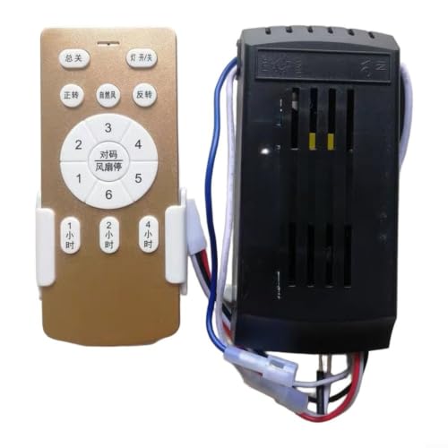 Télécommande ventilateur plafond vocal variateur fréquence variable - 4
