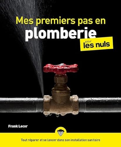 Mes premiers pas en plomberie pour les Nuls : Livre de bricolage, Apprendre la plomberie, Pouvoir réparer et se lancer dans son installation sanitaire grâce...