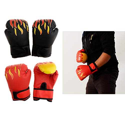 LEIPUPA 2 Par Crianças Luvas De Luvas De Saco De Soco Para Juventude Menino Menina MMA Kickboxing
