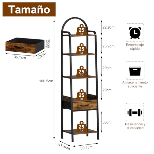 Consejos para Comprar Librero de Escalera los más recomendados. 20 Imagen adicional