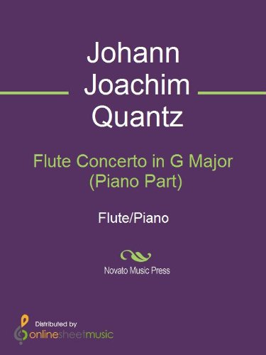 Flute Concerto in G Major: Schirmer Library of Classics Volume 2006 Flute and Piano
