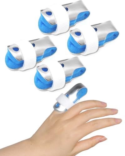 Image of Kids Finger Splint, Broken Finger Pinky Support, 4PCS, Small