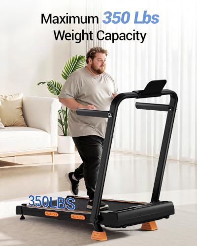 Image of 16% Incline Treadmills for Home, Foldable Treadmill with Incline
