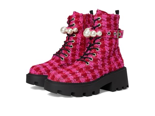 Bottine Jonnie Betsey Johnson fuchsia à talon stylé pour un look audacieux