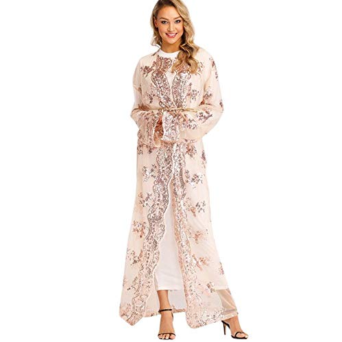 Hansee Women Fashion Ethnic Robes Abaya Islamic Muslim Middle East Maxi Dress Bandage Kaftan