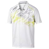 Oakley Men's Cryptic Polo, White, Large