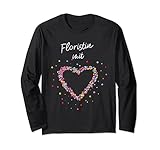 Floristin Mit Herz Blumenhandel Floristik Geschenk Langarmshirt