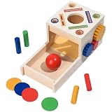 MonteSpi Montessori Objektpermanenz Box, Motorikspielzeug ab 1 Jahr