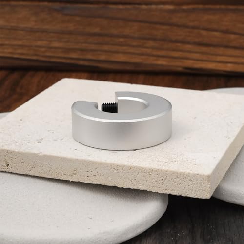 VGOL 4Pcs SBR20 Linear Rail Stop Collars Aluminiumlegierung Positionierungsblock für Übertragungsprodukte Linearmodule