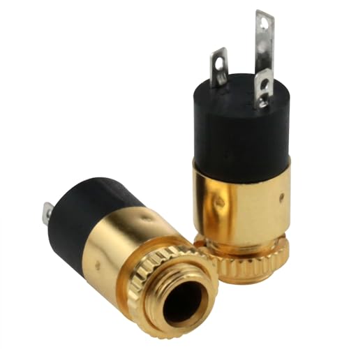 Conector estéreo hembra 3.5mm chapado en oro panel x6 miniatura 2