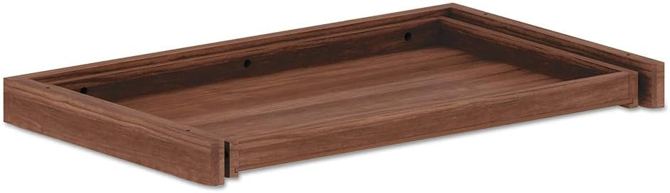Alera ALEVA312414WA Valencia II Series 24.5 in. x 15 in. x 2 in. Center Drawer - Modern Walnut image 4