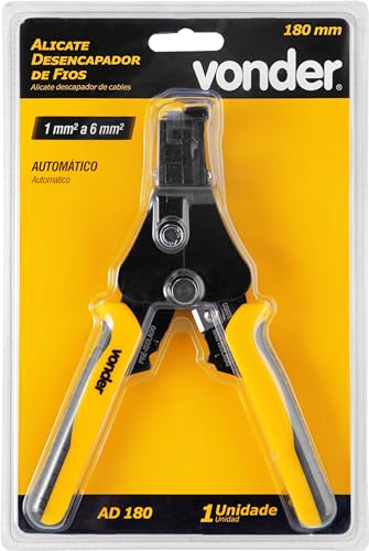 Alicate desencapador de fios automático Ad180 Vonder