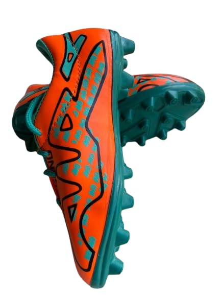 Image of FST Football Shoe for Kids Comfortable Shoe Lightweight Shoe Legend Color Red