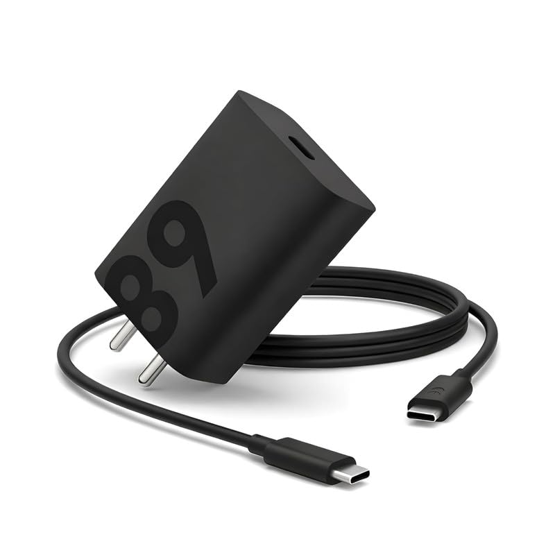 68W Fast Charger for Samsung Galaxy A27 Original QC Adapter Type C 3.0A High Speed Fast Turbo SuperVooc QC 3.0 Smart SinglePort with 1m Type-C Charging & Sync Cable (Black, VOOC, SE.A2)-image-14