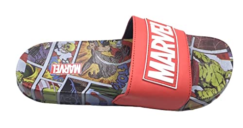 Officially Licensed Marvel Superhero Adult Sandals - Iron Man, Black Widow, Hulk2