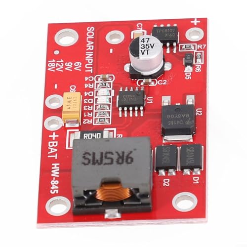 Eficiente controlador de panel solar para carga de batería de ácido de 12 V, con salida de 3 A y modos de protección