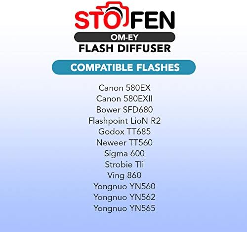 Sto-Fen Omni-Bounce OM-EY Flash Diffuser (for 580EX, 580EXII and Sigma 600 Series)
