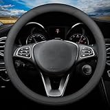 mercedes cls 350d Fundas de volante personalizadas para Mercedes Benz: esta funda para volante se adapta a todos los volantes estándar de Mercedes Benz de 37 cm a 38 cm, se adapta perfectamente a Mercedes Benz GLC Clase C GLC300 C300 A B E E350 GLB GLE 350 450 GLK GLS CLA G SLC L MG CLS S S56 Clase AMG GLA250 GLB250 EQB EQC EQE Maybach Sprinter (2000-2025).