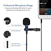 Lapel Omnidirectional Condenser Microphone Recording Clip On Mini Mic For IPhone And Android Mobile Phone,Tablet & PC With 1.5 Meters Cable #2