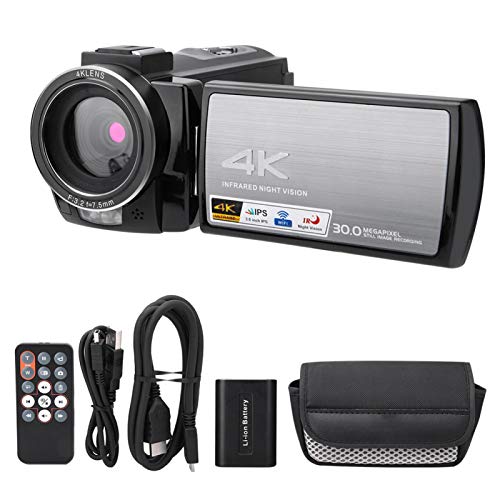 Jopwkuin Unterstützung für Loop Recording HD Digitalkamera 16X Intelligent Zoom Camera, für SLR-Kamera, Digitalkamera…