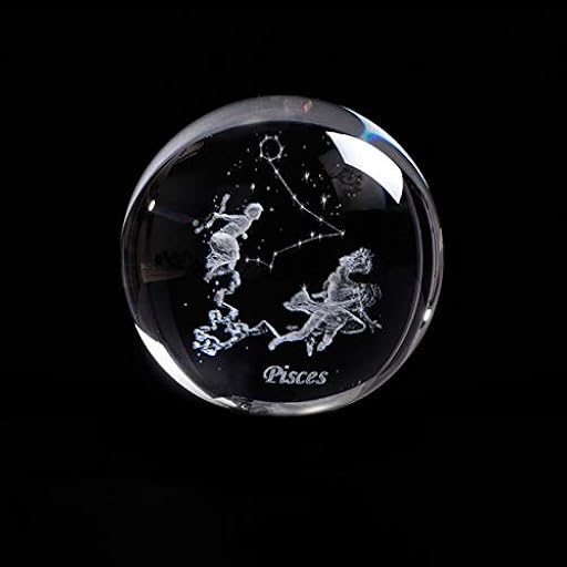TYUTYU Cristales Piscis Crystal Ball Signos Zodiaco Globo de Cristal Decoración del hogar Accesorios Horóscopo Esfera Constelaciones Decoración Bola de Cristal Ornamento | Ya disponible en tu tienda friki favorita! En mundofriki.es! TYUTYU Cristales Piscis Crystal Ball Signos Zodiaco Globo de Cristal Decoración del hogar Accesorios Horóscopo Esfera Constelaciones Decoración Bola de Cristal Ornamento | Ya disponible en tu tienda friki favorita! En mundofriki.es!