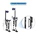 GESEXI 15”-23” Drywall Stilts Aluminum Tool Adjustable for Painters Walking Painting Taping, Black