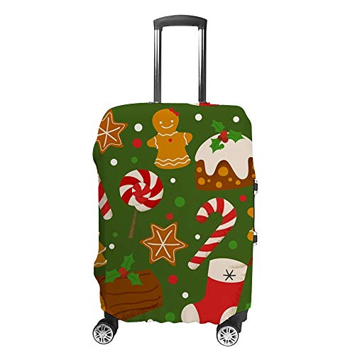 Housse de valise de Noël verte Ruchen cadeau voyage de fin d'année