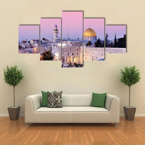Deco murale salon 5 parties pour creer une ambiance zen et sereine