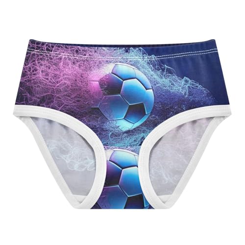 Cotton Girls Underwear Toddlers Cool Football Panties Little Girl Durable Undies Kids Briefs 2t