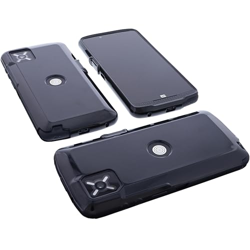foto-kontor Coque Compatible avec CrossCall Core M6 Protection Noir Pochette Caoutchouc TPU téléphone Smartphone Bumper