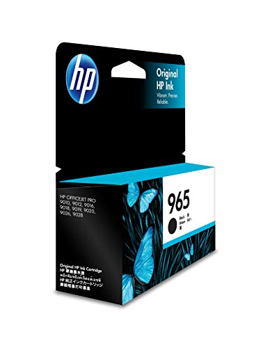 Image of HP 965 Black Original Ink Cartridge