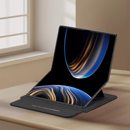 Sac intérieur MateBook pliable rouge avec coque rigide PC multifonction intégrée