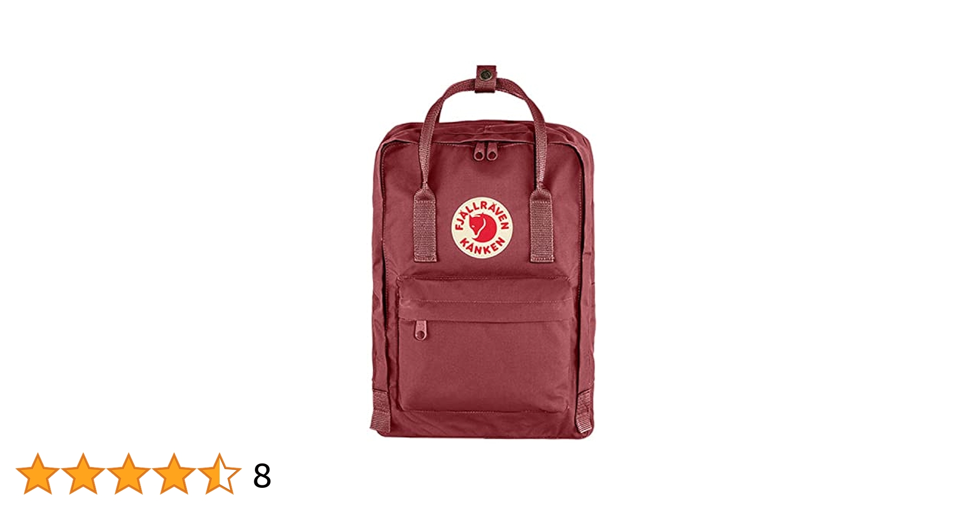 FJALLRAVEN ◆Kanken Laptop Backpack 13 - Ox Red Fjallraven F23523326 Kanken Laptop 13