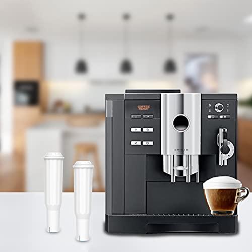 4 Pack Clearyl/Claris White Water Filter Compatible With Jura F7, F8, Z5 Automatic Coffee Machine Impressa, Espresso, Capresso #TOP2