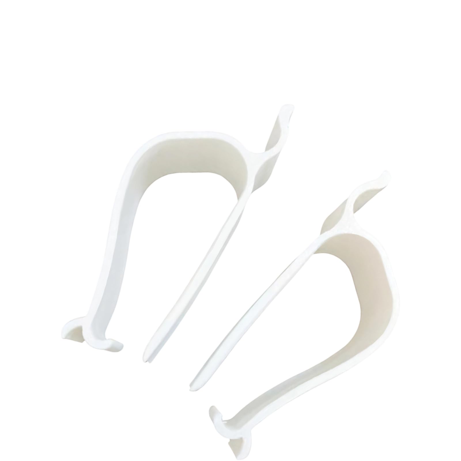 Carotoe 2Pieces Toilet Seat Stabilizers Fixes Loose Wobbly Toilet Seats Not Adhesive Or Drilling Need For Home And Public Restrooms Seat Stabilizers Double Fasteners Shaking