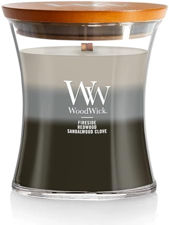 WoodWick Warm Woods Trilogy Holiday Candle Gifts for Women and Me...