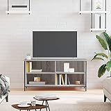 skm level Matériau : bois, fer SKM Meuble TV gris Sonoma 100 x 40 x 50 cm - Poids : 20,3 kg - 832776
