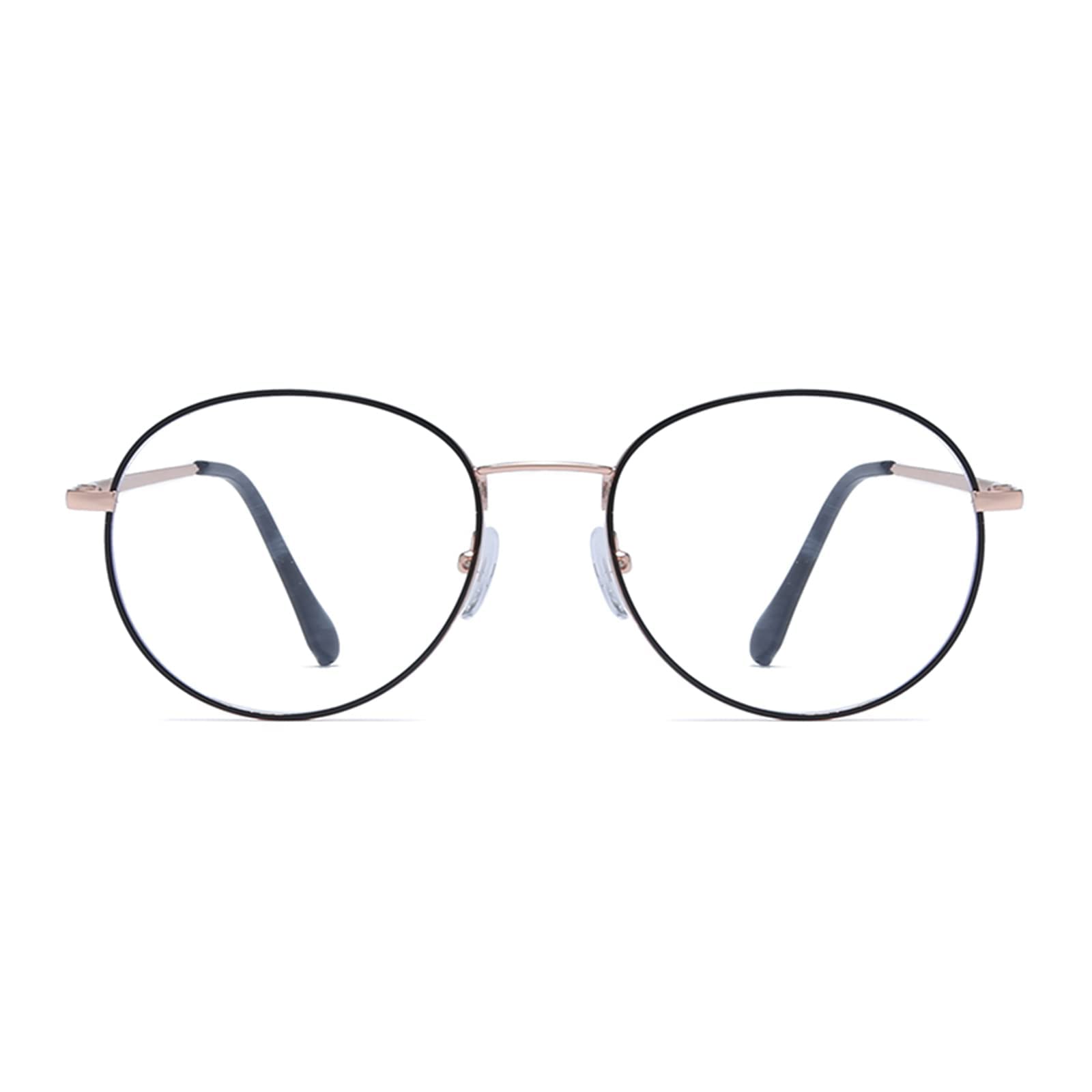 LJCZKA Photochromic Blue Light Blocking Glasses for Women Men Round Computer Glasses Anti Fatigue Eyestrain Headache - Image 3