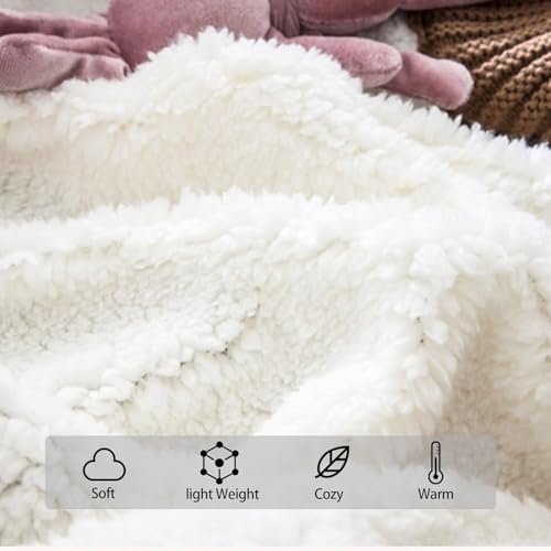 Image of insular Warm Baby Sleeping Bag Envelope Winter Kid Sleepsack Footmuff Stroller Knitted Sleep Sack Newborn Knit Wool Swaddling Blanket (White)
