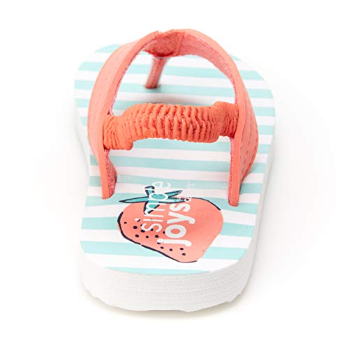 Simple Joys By Carter's Girls' Kimmie Nora Jelly Sandal Set, Turquoise Blue/Silver, 8 Toddler (1-4 Years) #TOP3