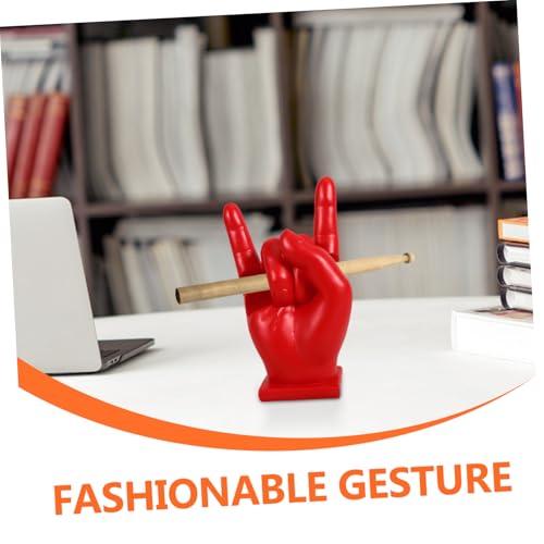 Soporte para baquetas de batería, resistente y ligero, diseño práctico para almacenamiento conveniente en escritorios y estantes, para músicos miniatura 6