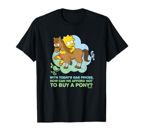 The Simpsons Lisa Simpson Buy a Pony Retro T-Shirt